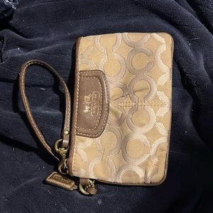 Coach wristlet
